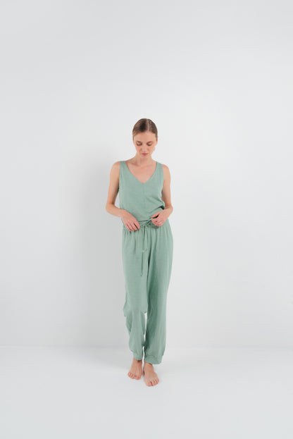 Set Mimosa Blusa + Pants + Cárdigan